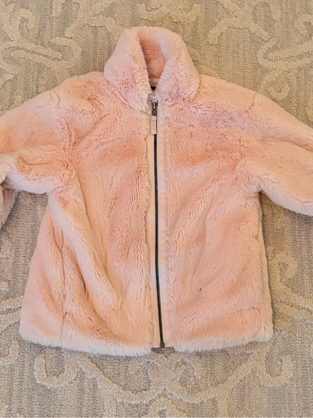 Girls pink Patagonia Lunar frost jacket